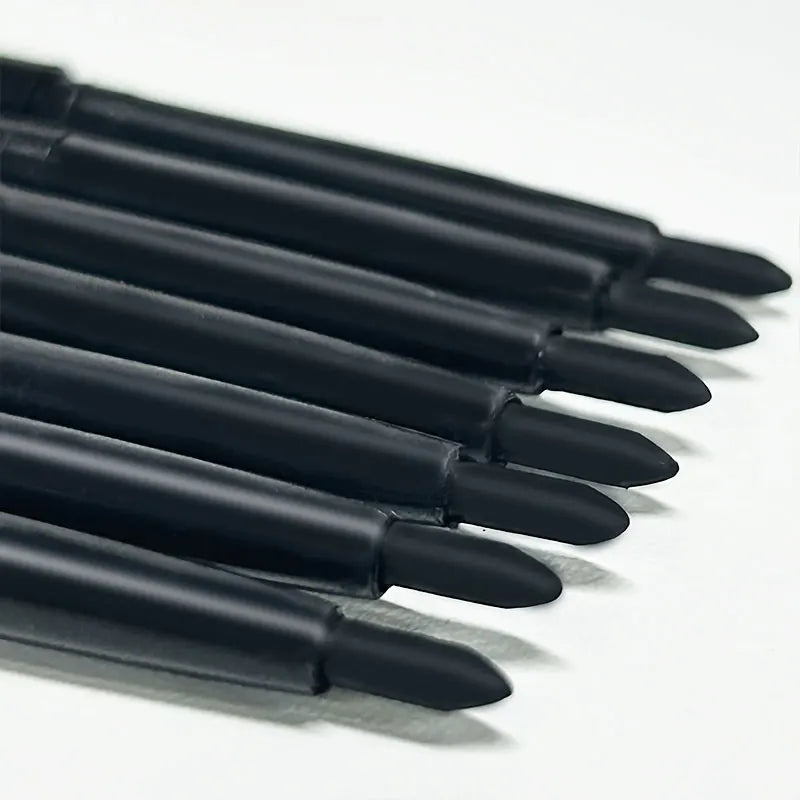 2-Pack Waterproof & Sweat-Proof Black Eyeliner Pencils — Long-Lasting, Smudge-Proof