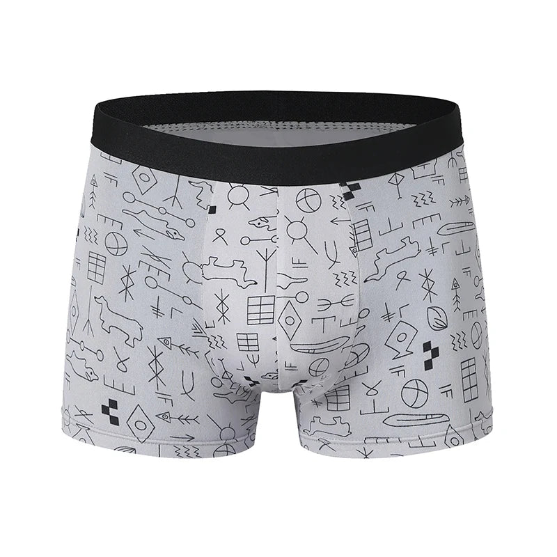Men's Printed Boxer Shorts – 4-Pack or 10-Pack