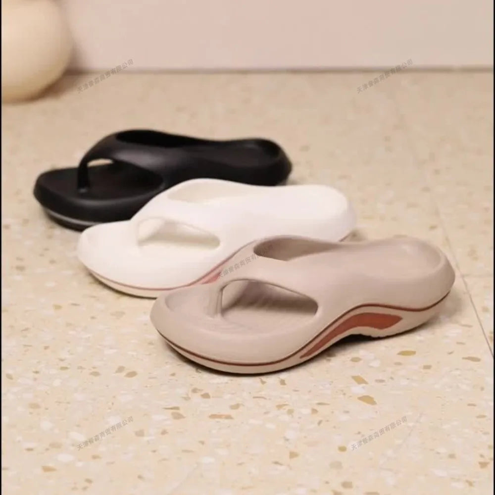 Women's Stylish EVA Flip Flops – Soft Anti-Slip Anti-Odor Summer Beach Sandals