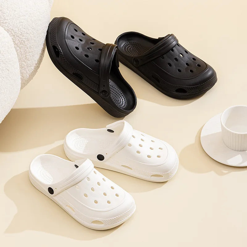 Waterproof EVA Garden Clogs – Unisex Anti-Slip Slides for Indoor & Outdoor