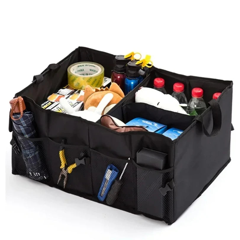 Large Collapsible Car Trunk Organizer | Eco-Friendly Oxford Cargo Storage Box