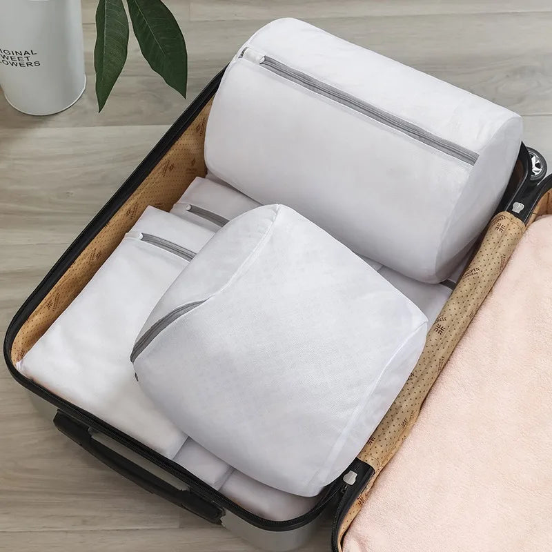 Mesh Laundry Bag – Reusable Wash Bag for Sneakers, Socks & Delicates