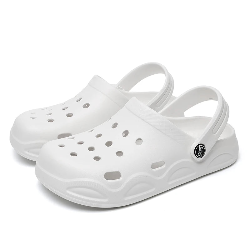 Women's Lightweight EVA Clog Sandals – Waterproof Anti-Slip Beach Slides