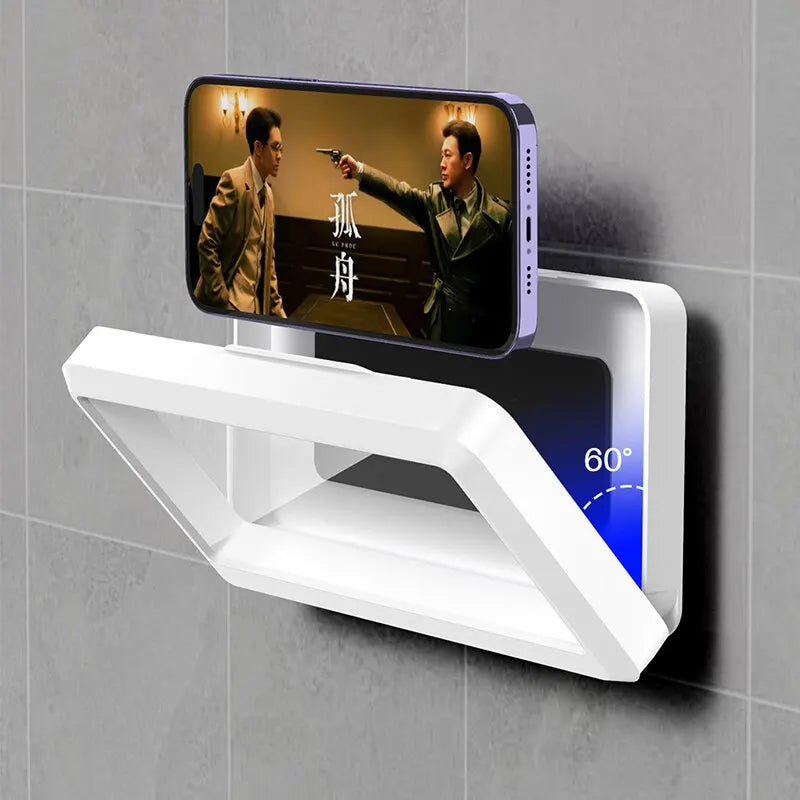 Waterproof Shower Phone Holder | Universal Wall Mount Anti-Fog Touch Screen Case
