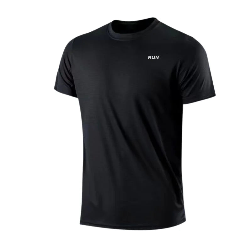 Men's Quick-Dry Athletic T-Shirt – Moisture Wicking, Gym & Running, Sizes M-4XL