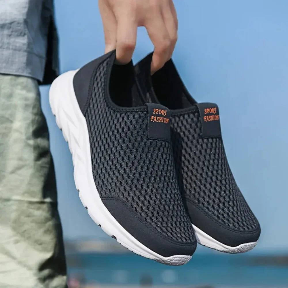 Men's Slip-On Loafers | Lightweight Breathable Walking Shoes