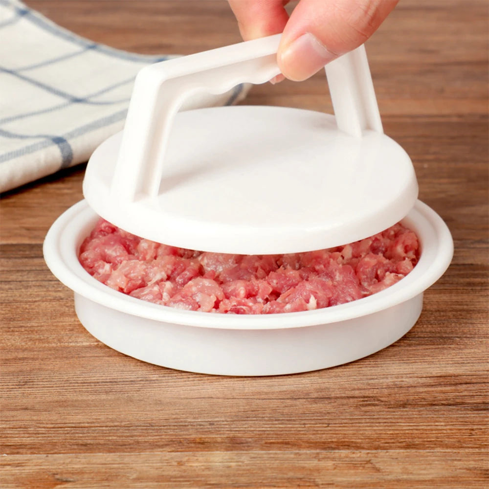 Burger Press – Plastic Hamburger Patty Maker for BBQ & Grilling