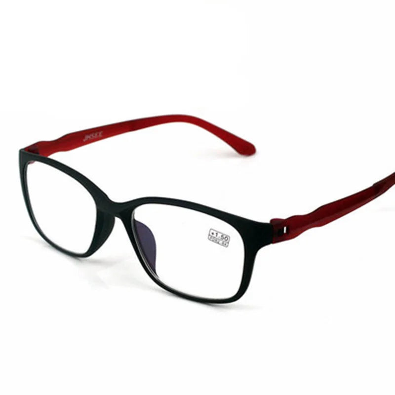 Anti-Blue Light Reading Glasses – Unisex, Rectangle Frame | +0 to +4.0