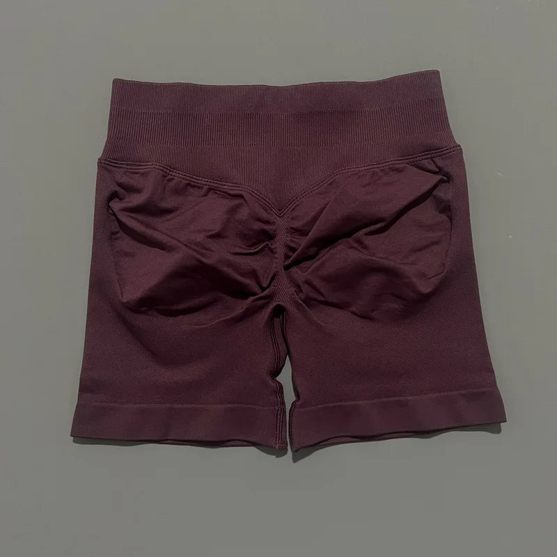 Women's Scrunch Bum Booty Shorts | Seamless Butt-Lifting Gym Yoga Legging Shorts XS-L