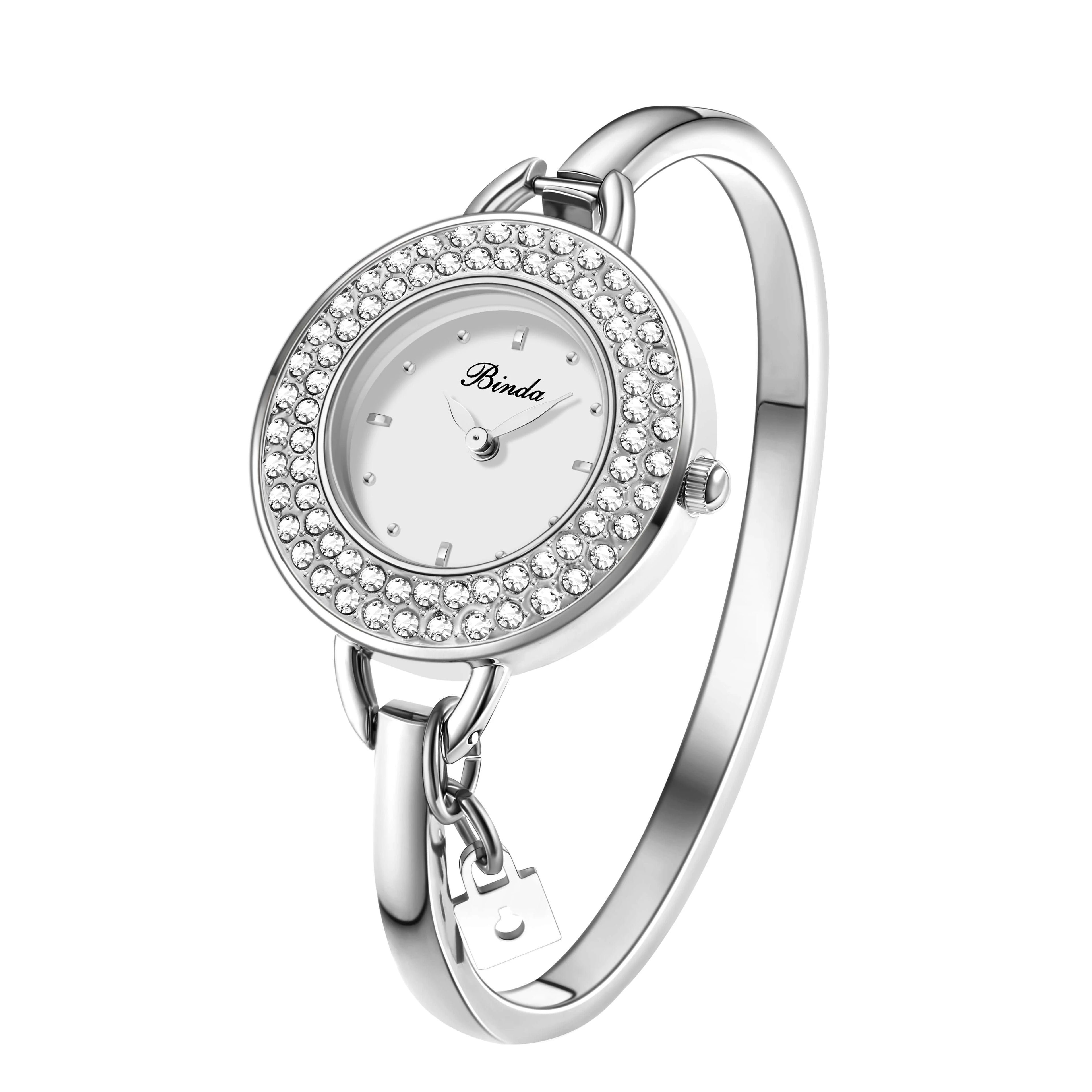 BINDA BD2765 Women's Elegant Quartz Watch | Minimalist Dial | Stainless Steel Bracelet | 8 Styles