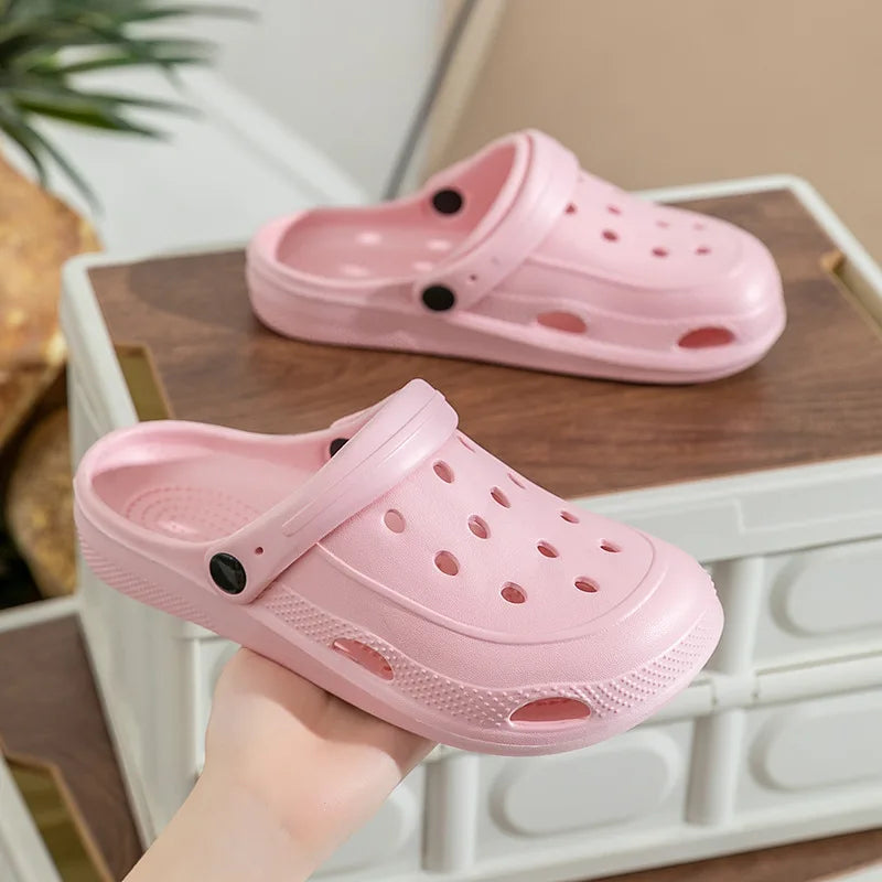 Waterproof EVA Garden Clogs – Unisex Anti-Slip Slides for Indoor & Outdoor