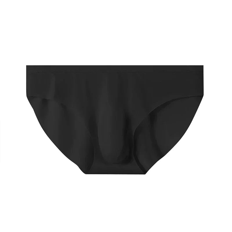 Men's Ice Silk Briefs – Ultra-Thin Seamless Breathable Underwear