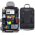 Car Backseat Organizer with Tablet Holder | Multi-Pocket Oxford Seat Back Bag
