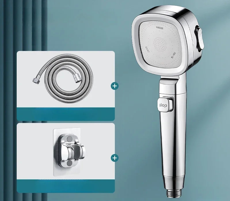 High Pressure 3-Mode Shower Head