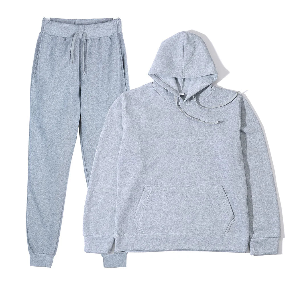 Fashion Hoodie & Sweatpants Tracksuit Set