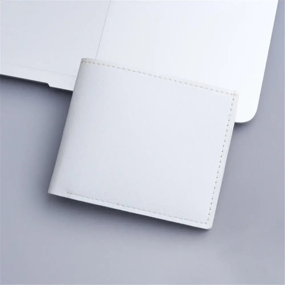 Men's Slim Canvas Card Holder Wallet — Mini Thin Coin Pouch & ID Holder