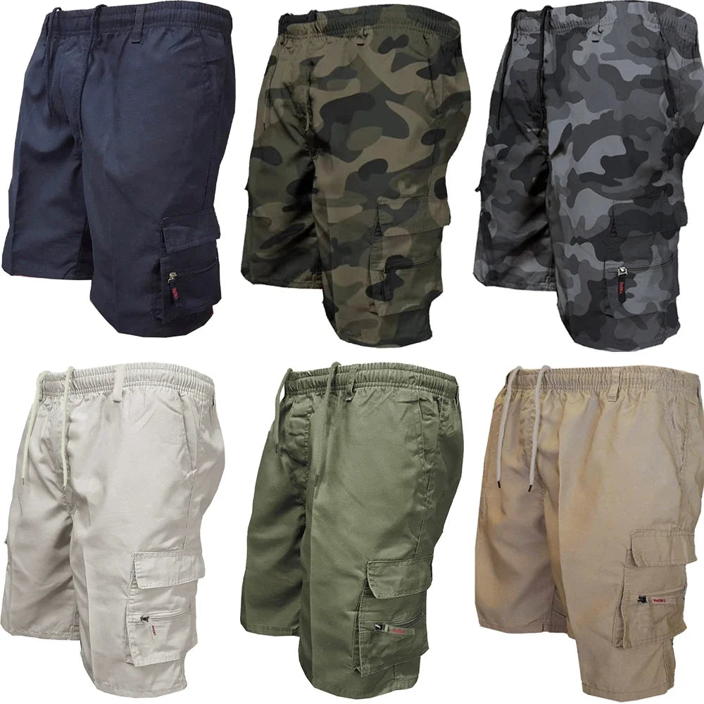 Men's Tactical Cargo Shorts – Multi-Pocket Military & Hiking Short Pants