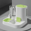 Automatic Gravity-Fed Cat Water Dispenser & Feeder – Spill-Proof, Large Capacity