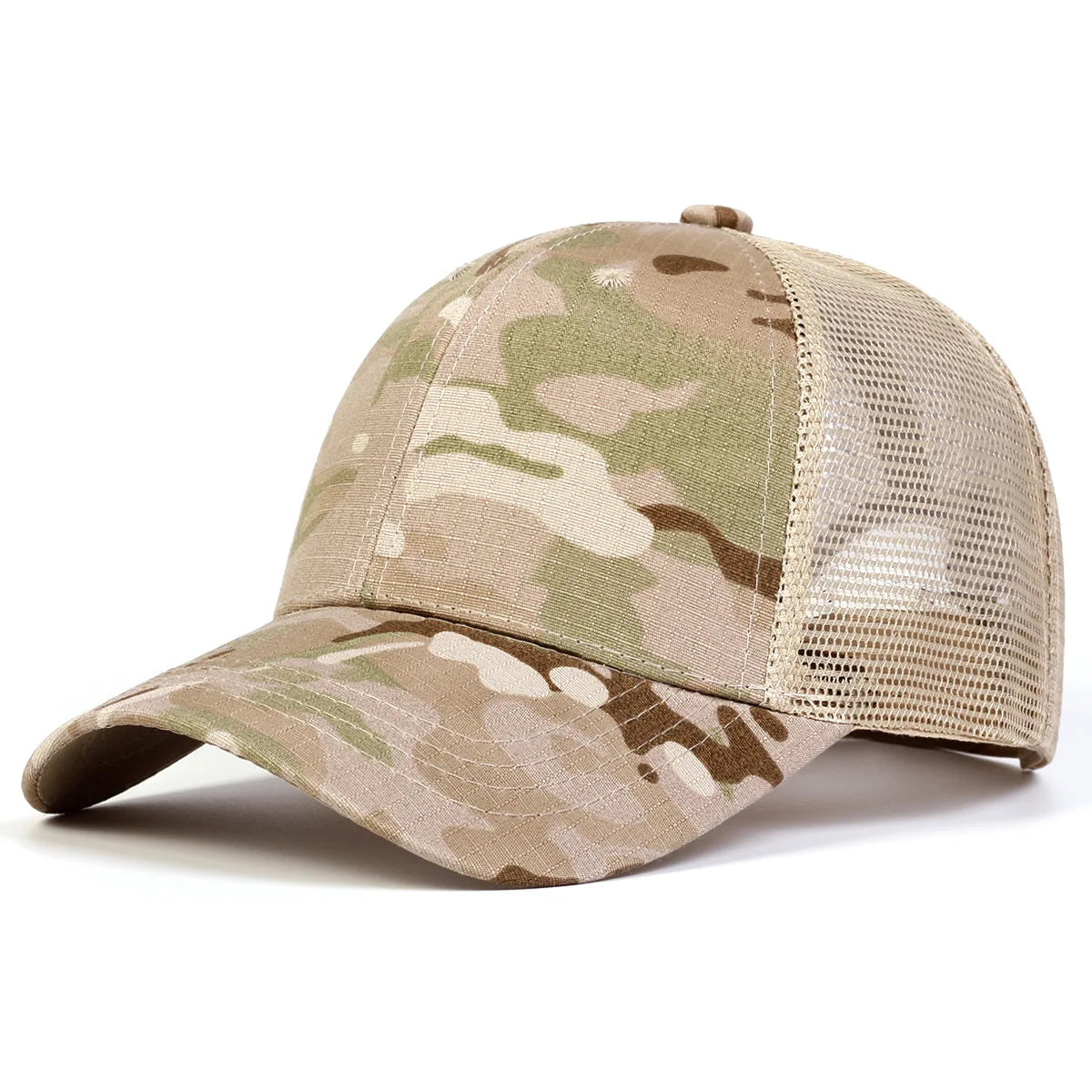 Spring and summer mesh hats for men and women, thin, breathable, sun resistant, sun shading, beach worn baseball caps