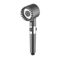 High-Pressure 3-Mode Shower Head with Filter & Massage Brush – Water Saving