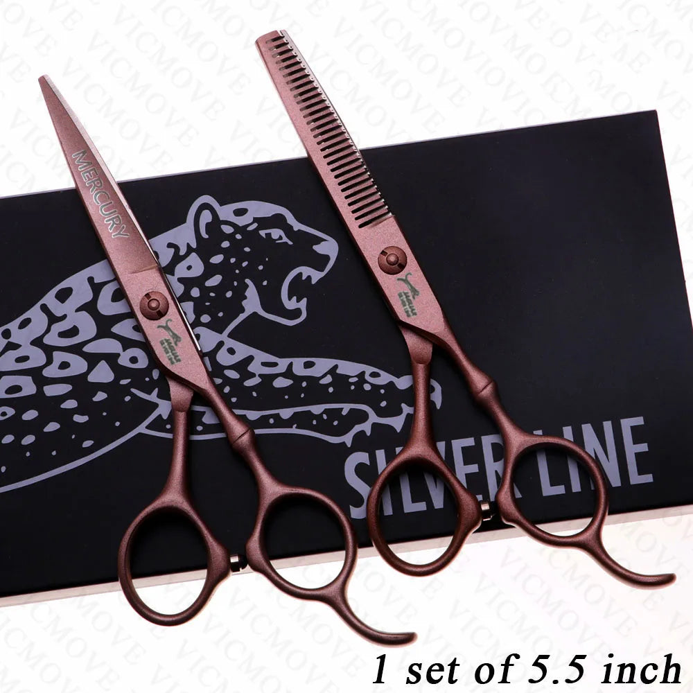 Hairdressing Scissors Professional High Quality 5.5&6.0 Inch Hair Cutting+Thinning Scissors Salon Shears Barber Scissors Shop