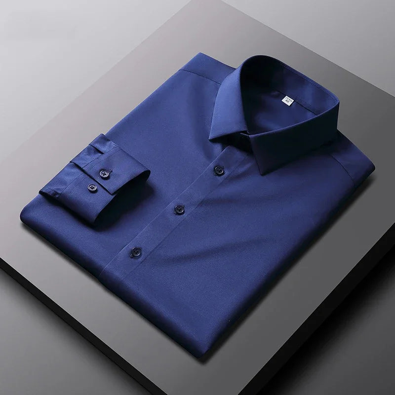 Men's Wrinkle-Resistant Long Sleeve Shirt