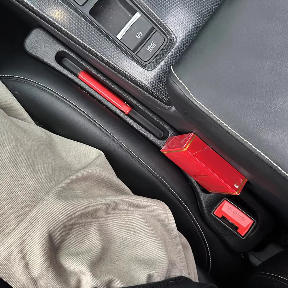 Car Seat Gap Filler – 2-Pack Leak-Proof Side Seam Plug Strip for All Cars
