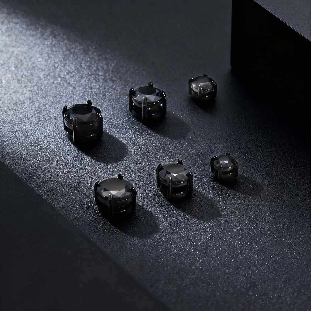 Magnetic Clip-On Zircon Earrings – No Piercing Required