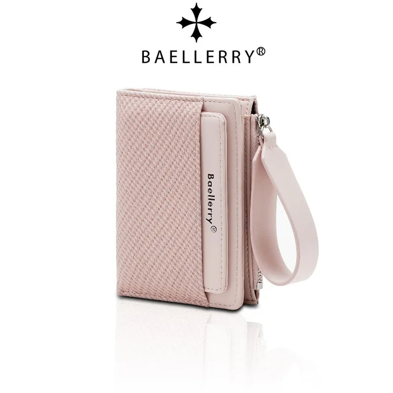 Baellerry Women's Bifold Wallet — Multi-Slot Card Holder & Coin Purse