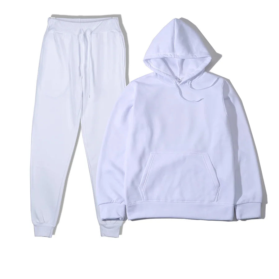 Fashion Hoodie & Sweatpants Tracksuit Set