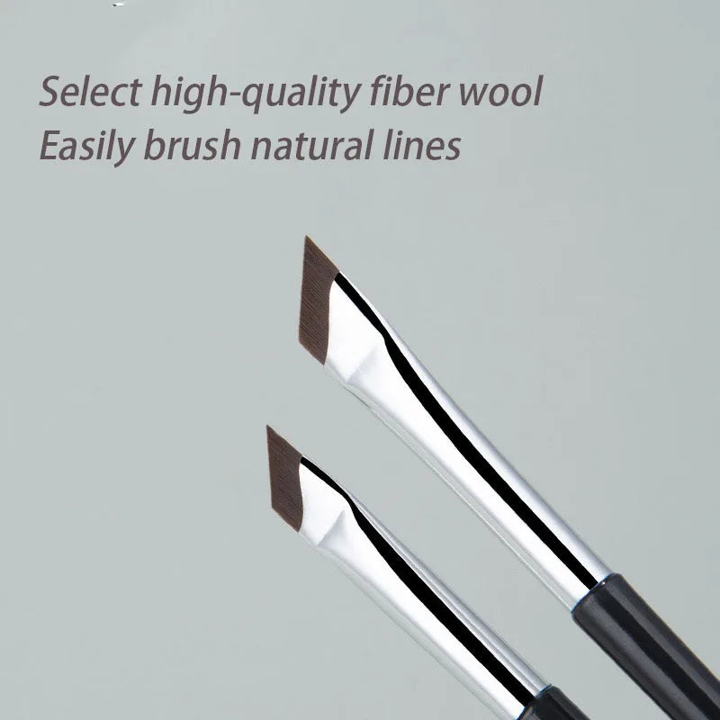 Ultra-Thin Blade Eyeliner & Eyebrow Brush — Precision Detail Makeup Brush