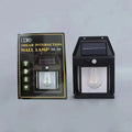 Solar Motion Sensor Wall Light – 3 Modes, IP65 Waterproof, LED Outdoor Lamp