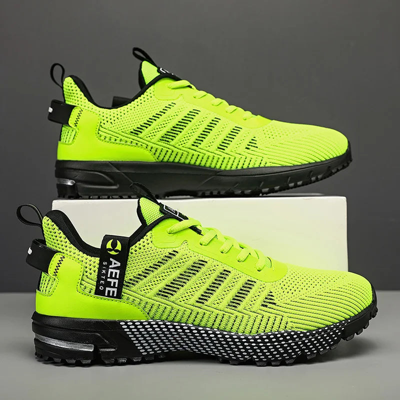Men's Breathable Mesh Running Shoes | Lightweight Outdoor Athletic Sneakers