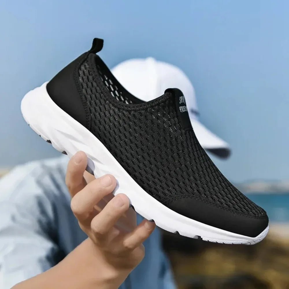 Men's Slip-On Loafers | Lightweight Breathable Walking Shoes