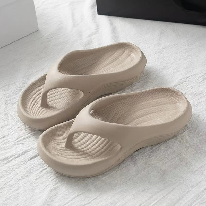 Women's Stylish EVA Flip Flops – Soft Anti-Slip Anti-Odor Summer Beach Sandals