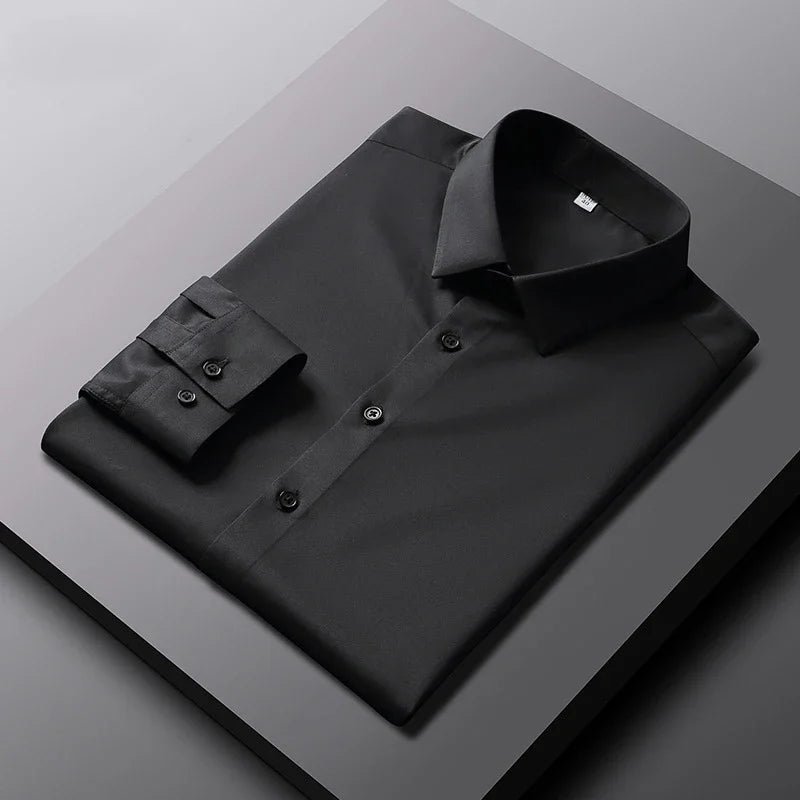 Men's Wrinkle-Resistant Long Sleeve Shirt
