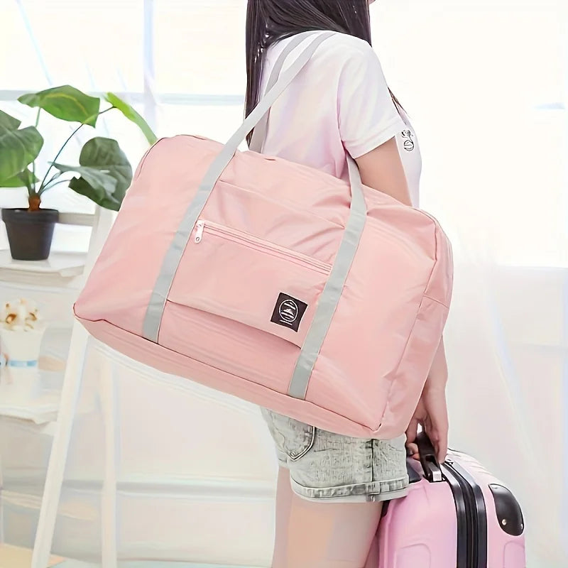 Foldable Travel Duffel Bag – 25L Lightweight Carry-On for Women & Girls