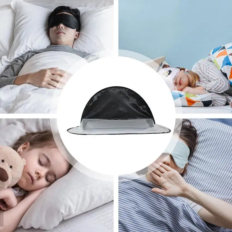Blackout Bed Tent – Foldable Indoor Pop-Up Sleep Tent | Light-Blocking, Breathable