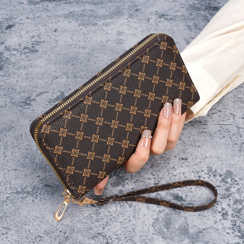 Women's Long Multifunctional Wallet Clutch | Large Capacity Card Holder Purse 4 Colors