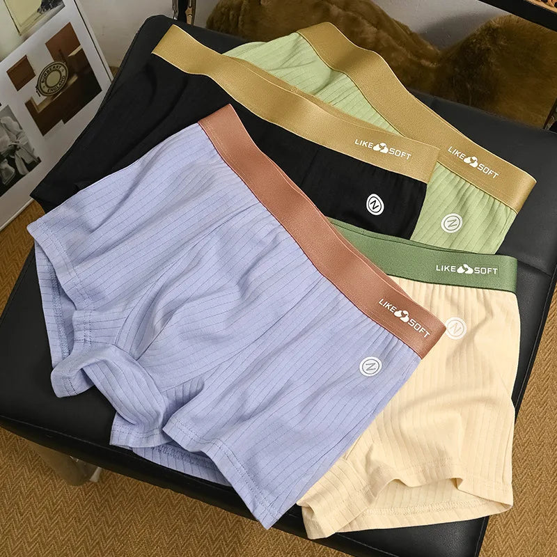 Men's Striped Boxer Shorts – 5-Pack Comfort Fit Underwear