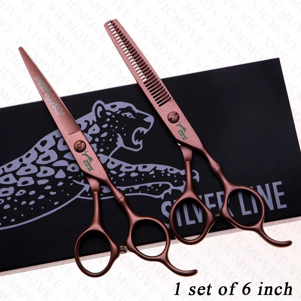 Hairdressing Scissors Professional High Quality 5.5&6.0 Inch Hair Cutting+Thinning Scissors Salon Shears Barber Scissors Shop