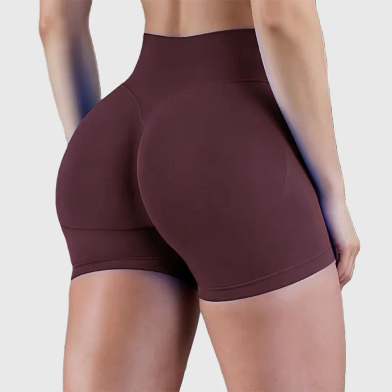 Women's Scrunch Bum Booty Shorts | Seamless Butt-Lifting Gym Yoga Legging Shorts XS-L