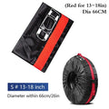 Universal Spare Tire Cover & Storage Bag – Dustproof, Waterproof, 16–20 Inch