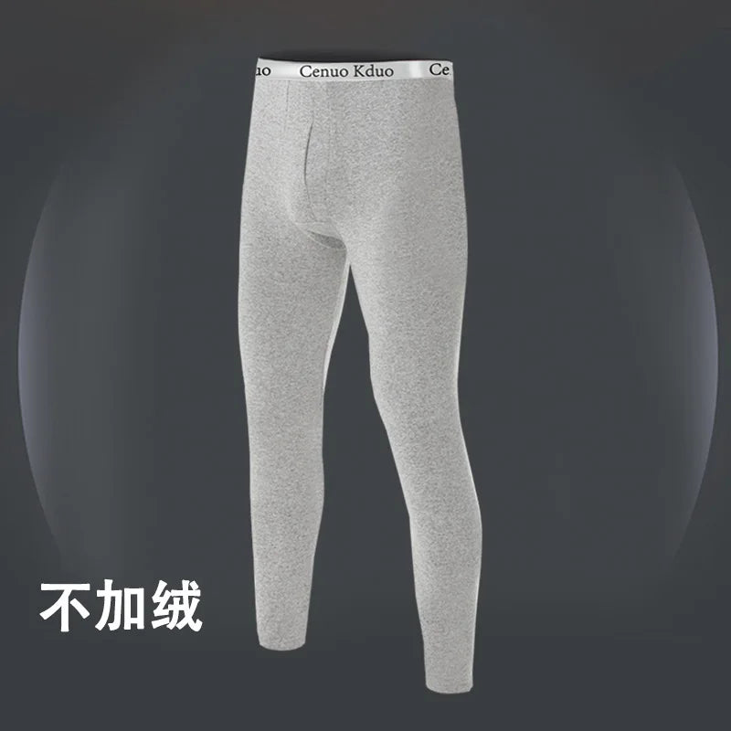 Men's Casual Knitted Jogger Pants with Optional Zip Pockets – Solid Color Sweatpants