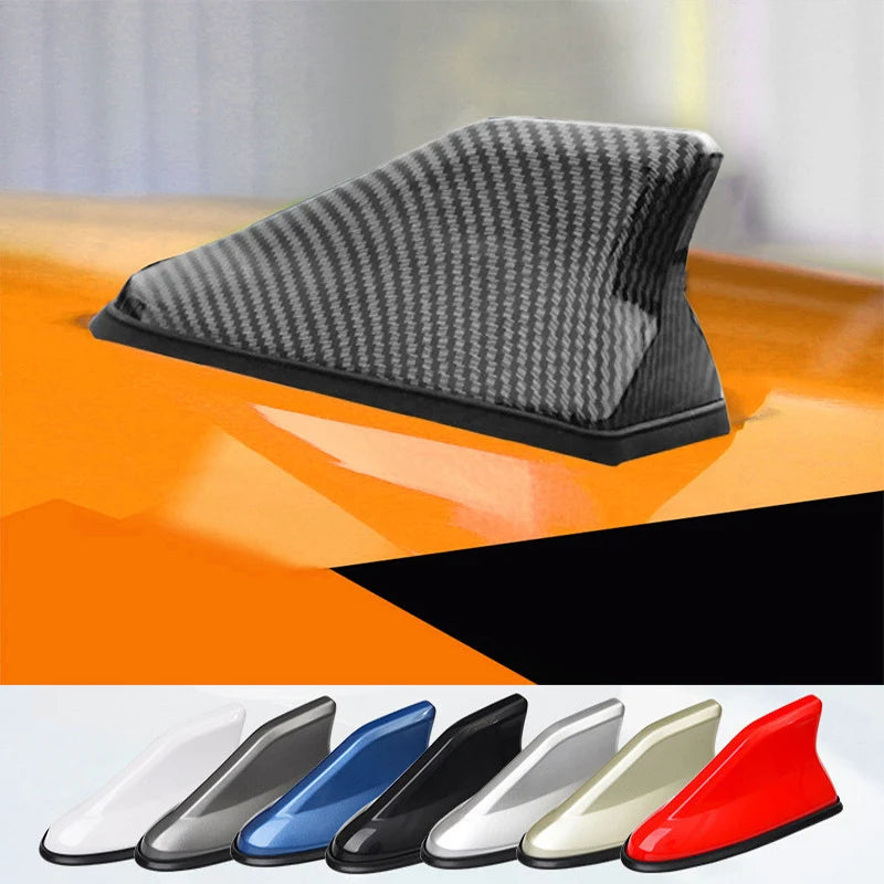 Car Shark Fin Antenna – Universal FM/AM Radio Aerial Replacement | No Drilling