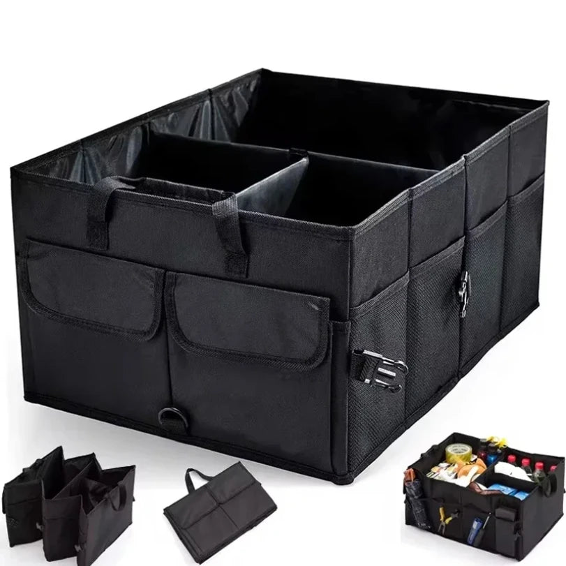 Large Collapsible Car Trunk Organizer | Eco-Friendly Oxford Cargo Storage Box