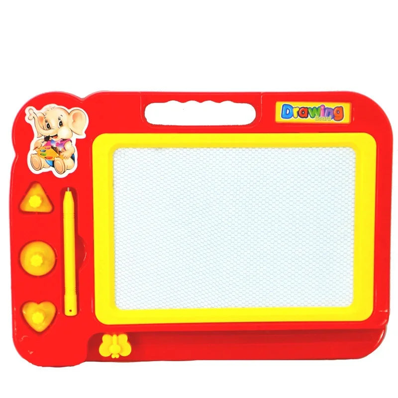 Kids Magnetic Drawing Board – Reusable Doodle Pad with Pen & Erasers