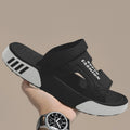 Men's EVA Platform Slide Slippers – Soft Sole Indoor Outdoor Beach Sandals