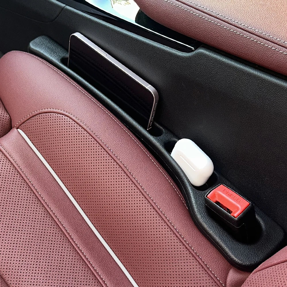 Car Seat Gap Filler – 2-Pack Leak-Proof Side Seam Plug Strip for All Cars